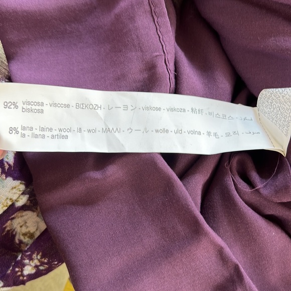 Zara Purple Floral Dress - Picture 7 of 12